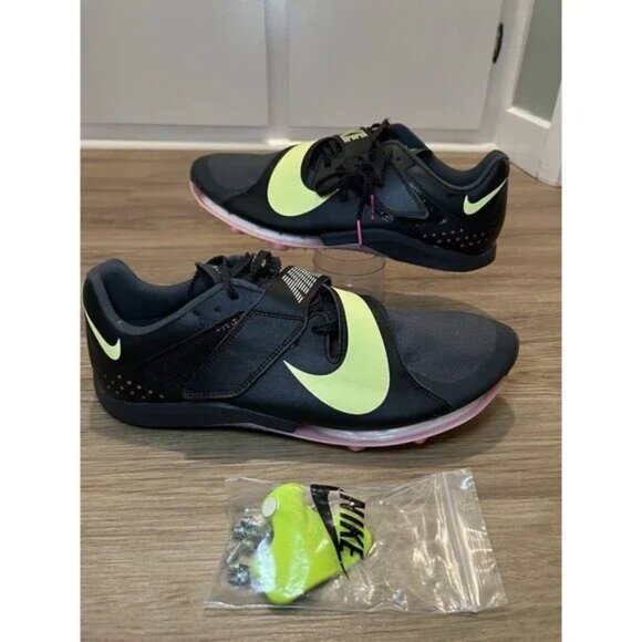Nike Air Zoom LJ Elite Long Jump Track Field Spikes Black CT0079-001 Mens 11.5 - Picture 4 of 4